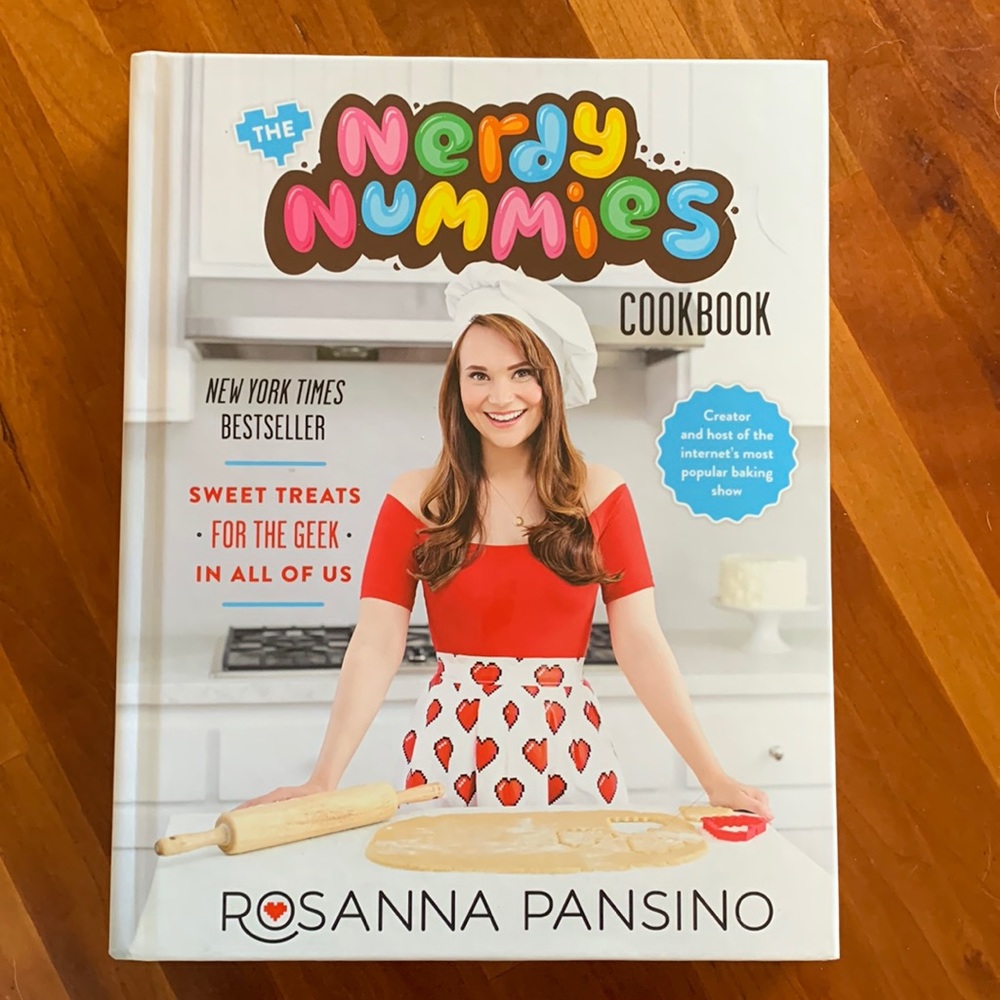 You tuber cookbook “Nerdy Nummies”